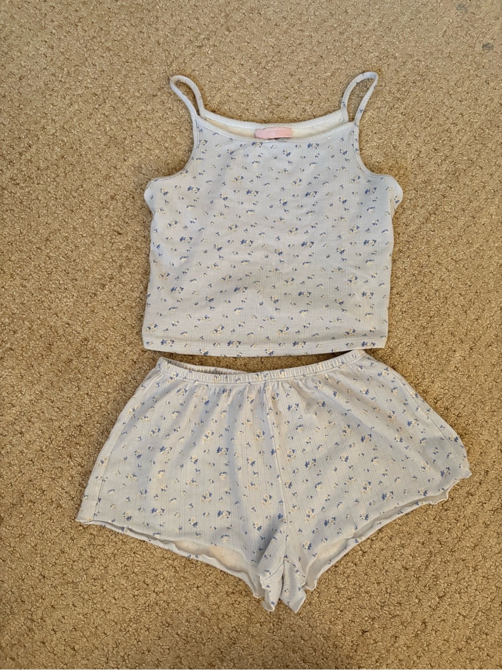 Target x LoveShackFancy girls floral pajama set